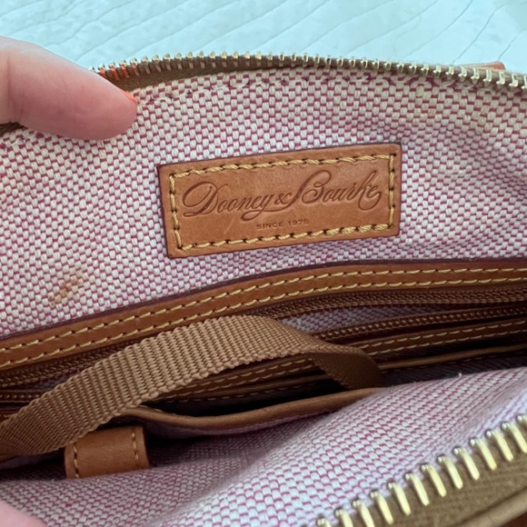 Dooney & Bourke Dillen camel crossbody satchel - Picture 6 of 9